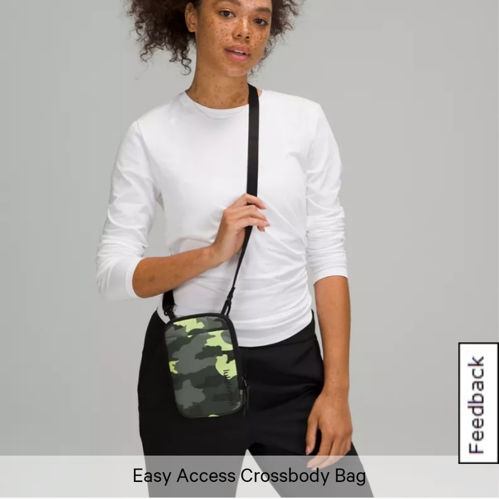 Lululemon Easy Access Heritage Camo Crossbody